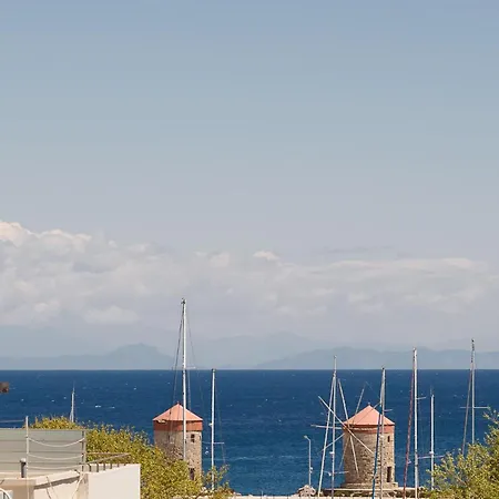 Mandraki Center Rhodes City